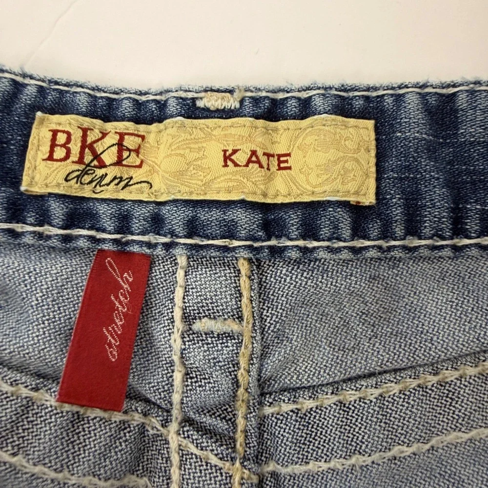 BKE Kate Denim Shorts Womens 30 Distressed Low Rise Cutoff Jean Shorts‎
